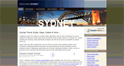 Desktop Screenshot of discoversydney.com.au